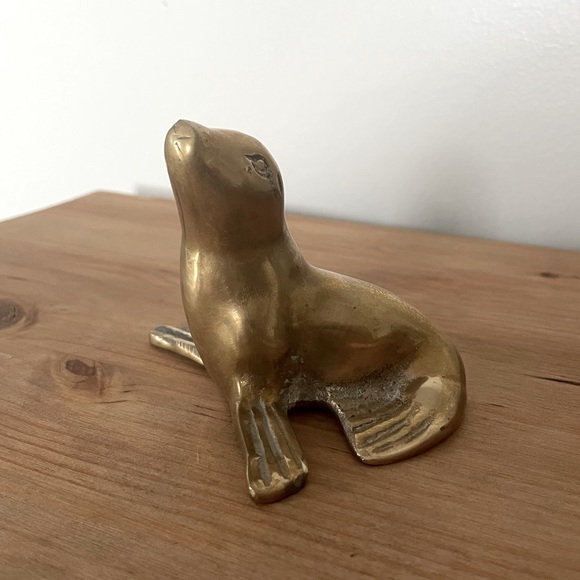 brass seal figurine